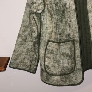 Green Quilted Women's Jacket